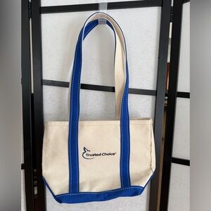 L.L. Bean Early 2000s Boat and Tote - Made in the USA Tursted Choice Embroidered